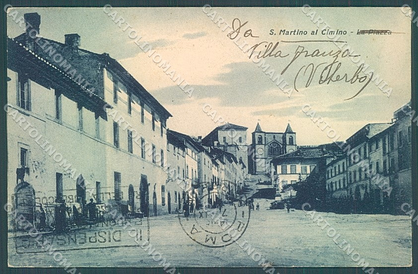 Viterbo S. Martino al Cimino Piazza cartolina JK4779 – fronte