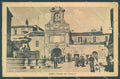 Viterbo Sutri Piazza del Comune Chiesa PIEGA cartolina JK4782 – fronte