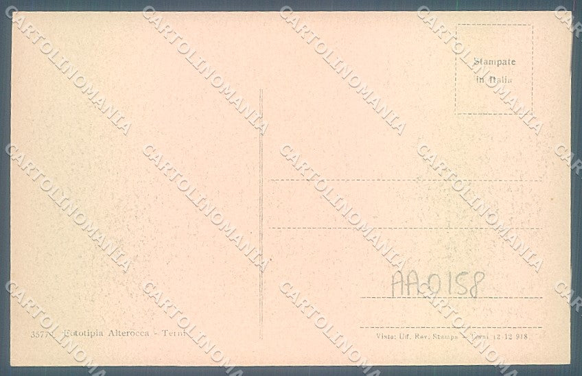 Trento Rovereto Piazza Rosmini Fontana Alterocca 35770 cartolina JK4793 – retro