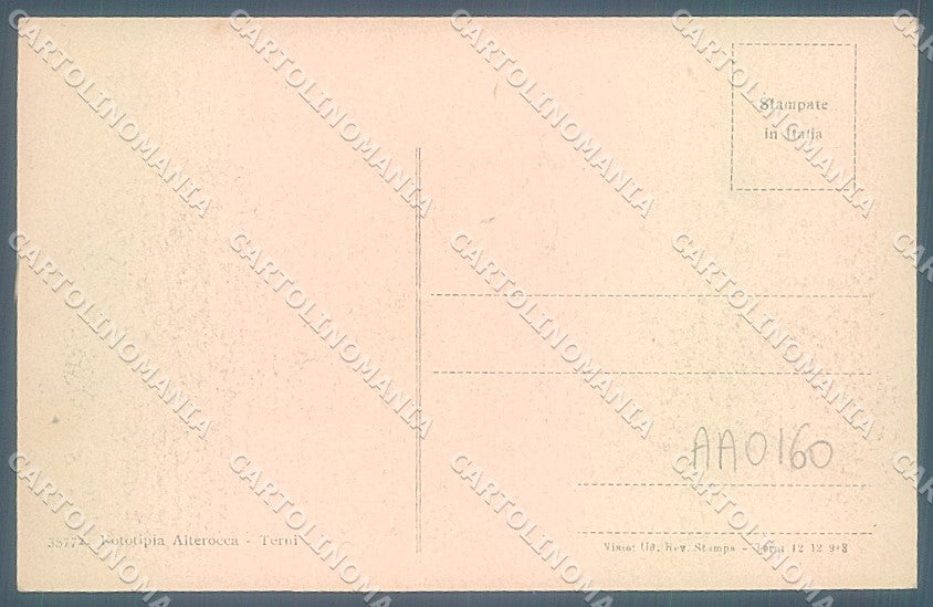 Trento Rovereto Monumento Rosmini Alterocca 35772 cartolina JK4794 – retro