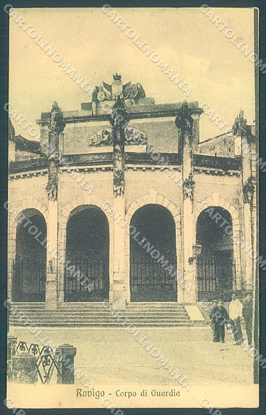 Rovigo Città Corpo di Guardia cartolina JK4798 – fronte