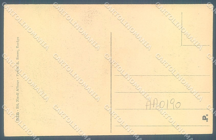 Rovigo Città Corpo di Guardia cartolina JK4798 – retro