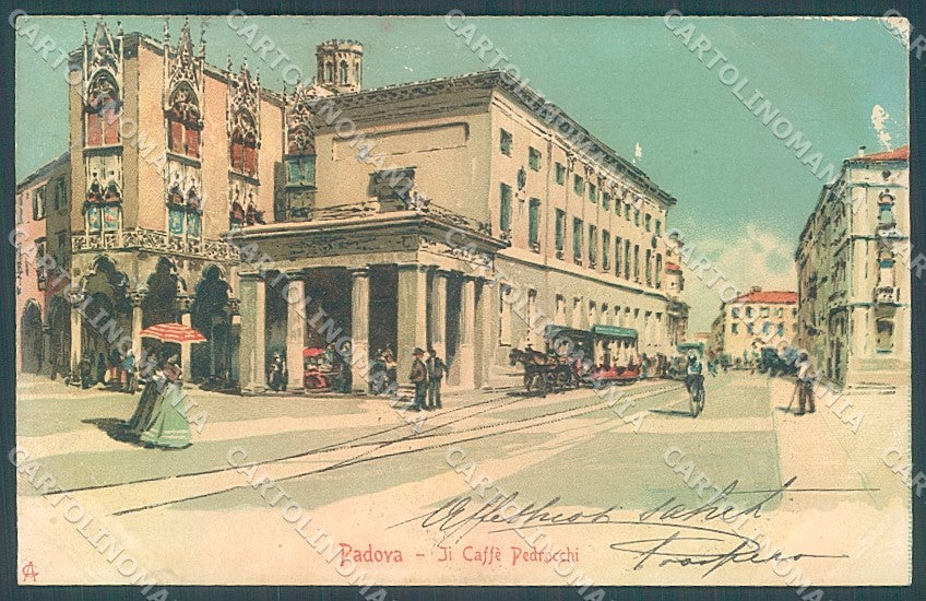 Padova Città Caffè Pedrocchi ABRASA cartolina JK4810 – fronte