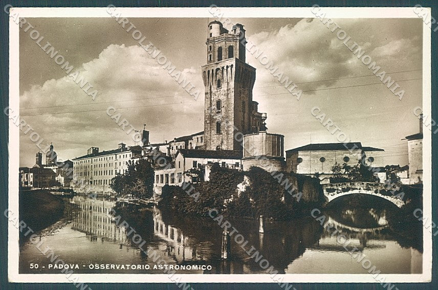 Padova Città Osservatorio Astronomico Foto cartolina JK4811 – fronte