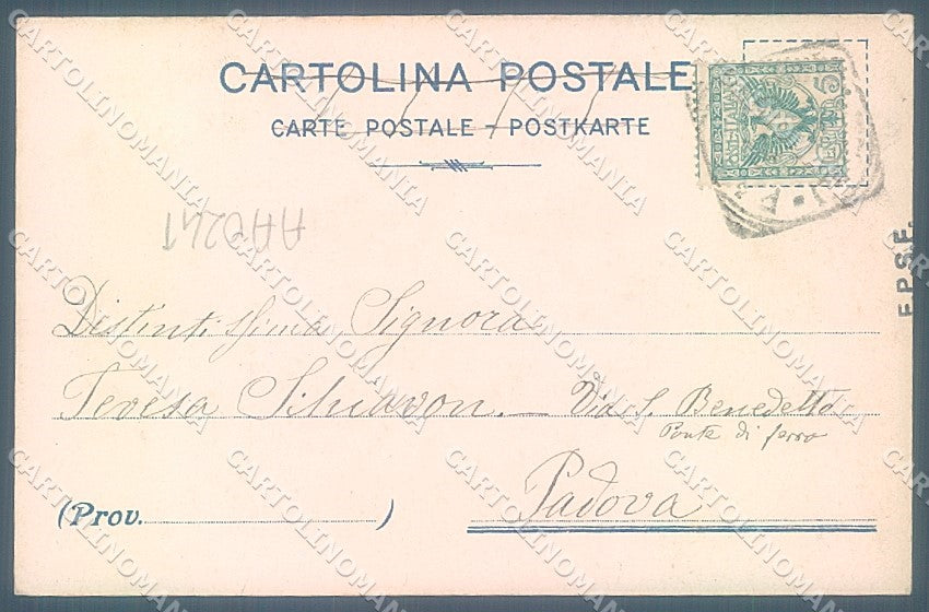 Padova Città Ponte sul Bacchiglione Torre Osservatorio cartolina JK4812 – retro