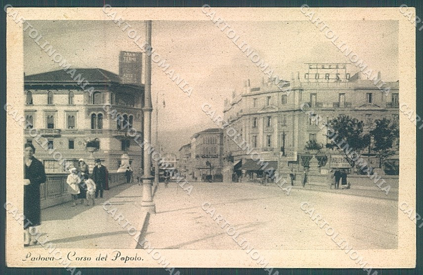 Padova Città Corso del Popolo cartolina JK4817 – fronte