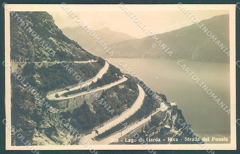 Trento Riva del Garda Strada del Ponale Foto cartolina JK4820 – fronte