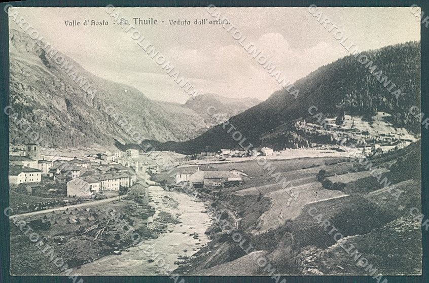 Aosta La Thuile Brunner 4841 cartolina JK4823 – fronte