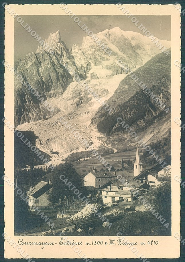 Aosta Courmayeur FG cartolina JK4826 – fronte