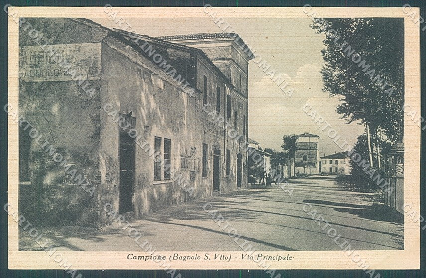 Mantova Bagnolo Campione cartolina JK4830 – fronte