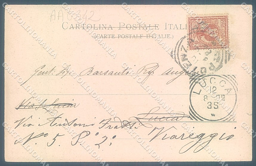 Potenza Città Chiesa Borgo San Rocco saluto da cartolina JK4831 – retro