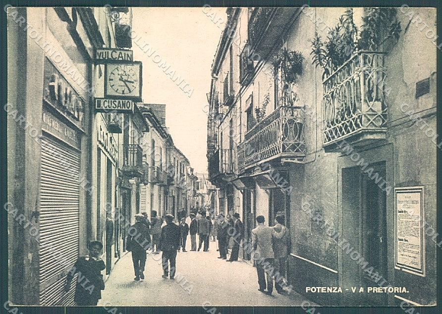 Potenza Città Via Pretoria FG cartolina JK4832 – fronte