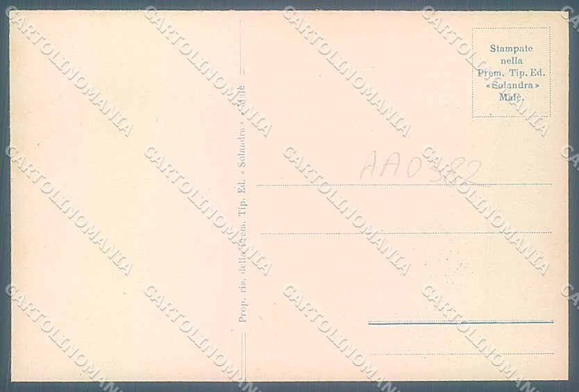 Trento Stada del Tonale cartolina JK4839 – retro