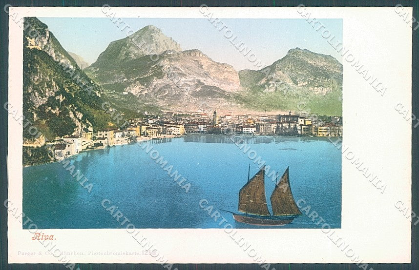 Trento Riva del Garda Purger 1258 cartolina JK4843 – fronte
