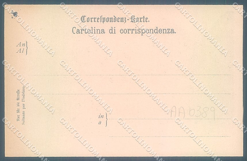 Trento Riva del Garda Purger 1258 cartolina JK4843 – retro