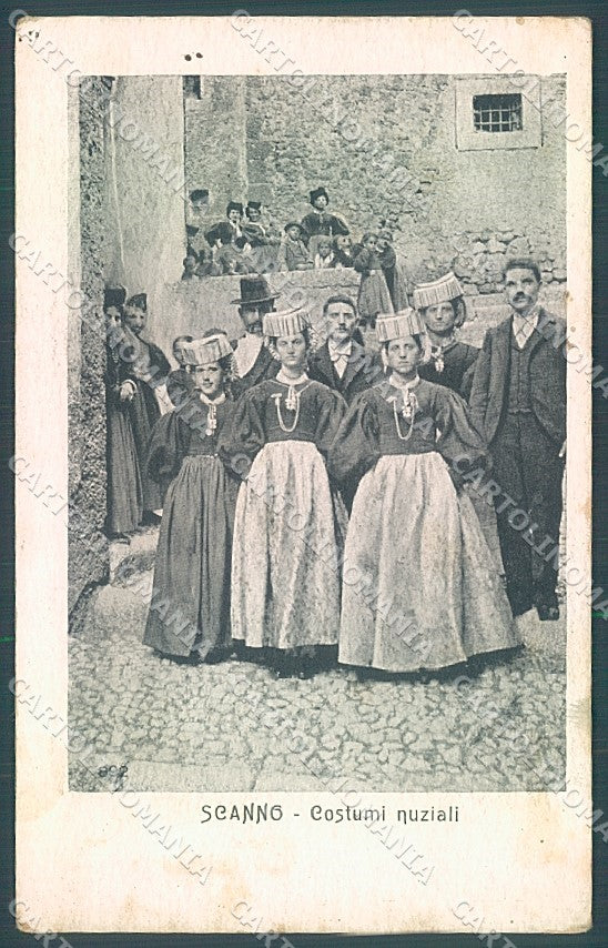 L'Aquila Scanno Costumi Nuziali cartolina JK4852 – fronte