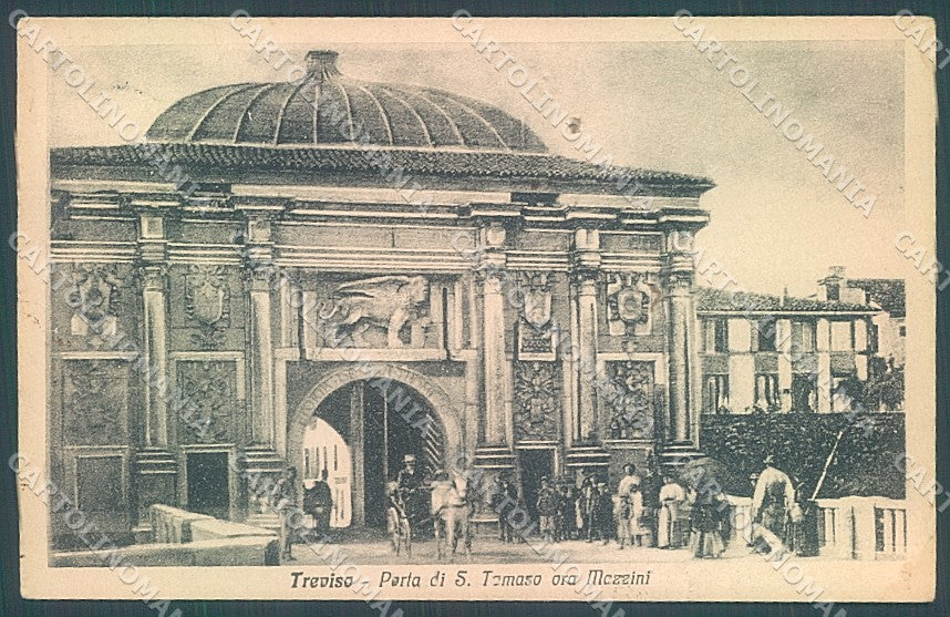 Treviso Città Porta di San Tomaso cartolina JK4854 – fronte