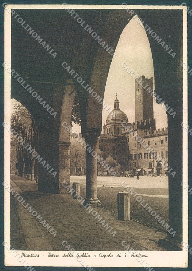 Mantova Città Chiesa Torre della Gabbia FG cartolina JK4858 – fronte