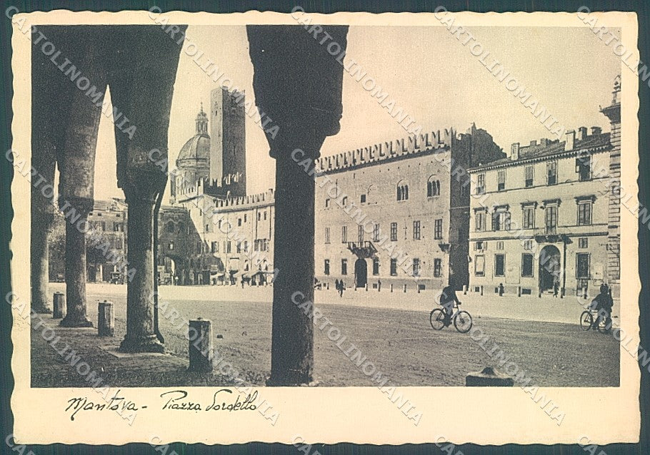 Mantova Città Chiesa Torre della Gabbia FG cartolina JK4859 – fronte