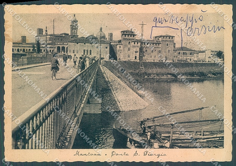 Mantova Città Ponte San Giorgio FG cartolina JK4860 – fronte