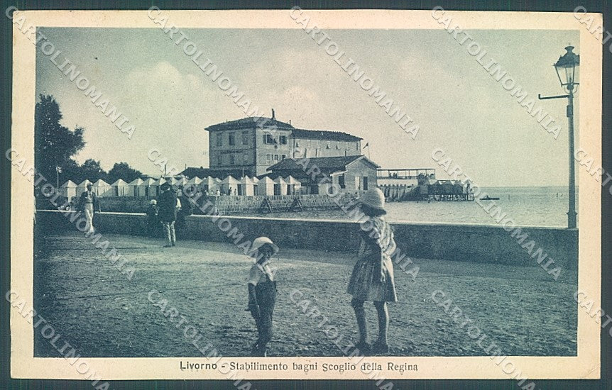 Livorno Città Scoglio della Regina cartolina JK4863 – fronte