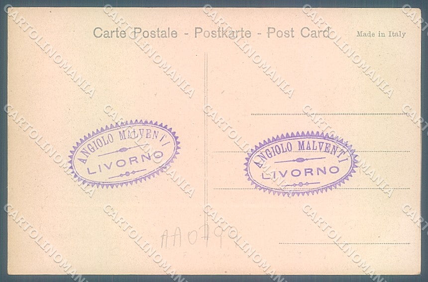 Livorno Città Barriera del Porto cartolina JK4867 – retro