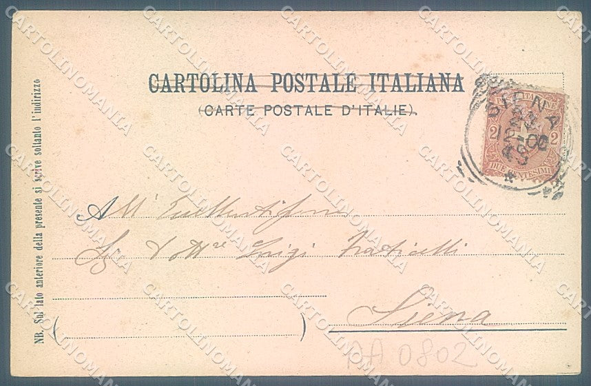 Livorno Città saluto da cartolina JK4870 – retro