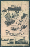 Livorno Collesalvetti ricordo di PIEGATA cartolina JK4882 – fronte