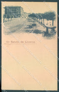 Livorno Città saluto da cartolina JK4885 – fronte