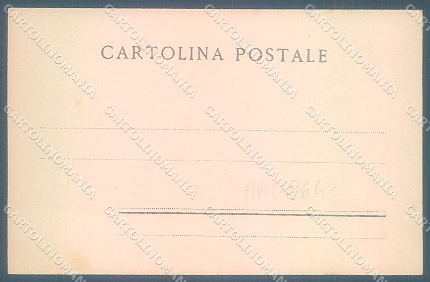 Livorno Città Grand Hotel cartolina JK4893 – retro