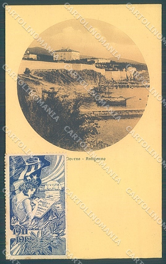 Livorno Antignano cartolina JK4894 – fronte