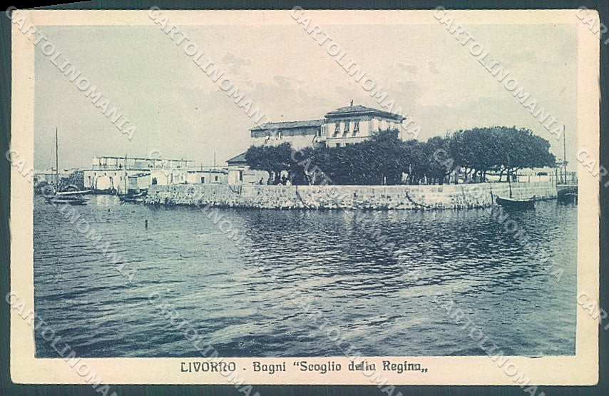 Livorno Città Scoglio della Regina cartolina JK4916 – fronte
