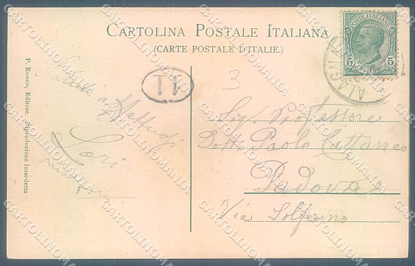 Vercelli Alagna cartolina JK4923 – retro