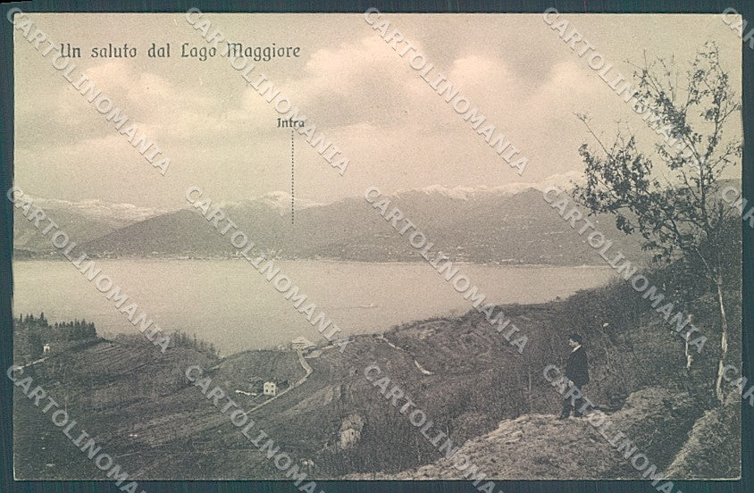 Verbania Baveno Lago Maggiore PIEGA cartolina JK4926 – fronte