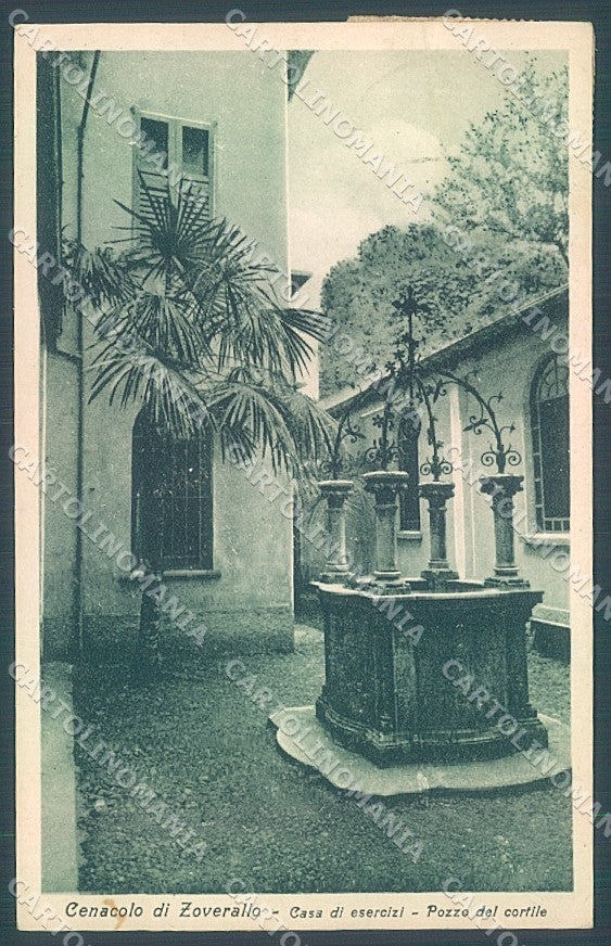 Verbania Zoverallo Pozzo Cortile Casa di Esercizi cartolina JK4933 – fronte