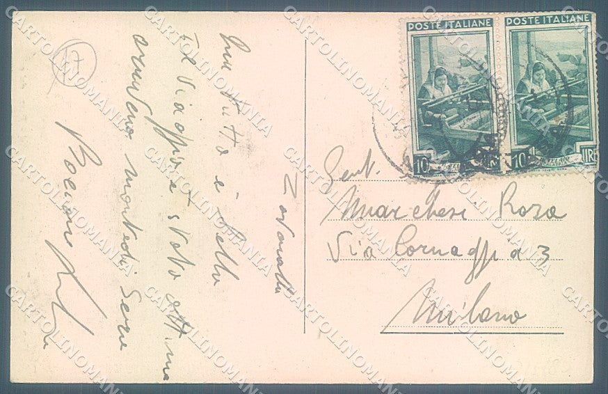 Verbania Zoverallo Pozzo Cortile Casa di Esercizi cartolina JK4933 – retro
