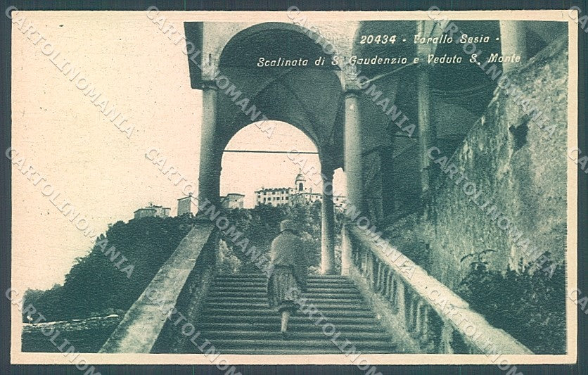 Vercelli Varallo Sesia Sacro Monte cartolina JK4942 – fronte