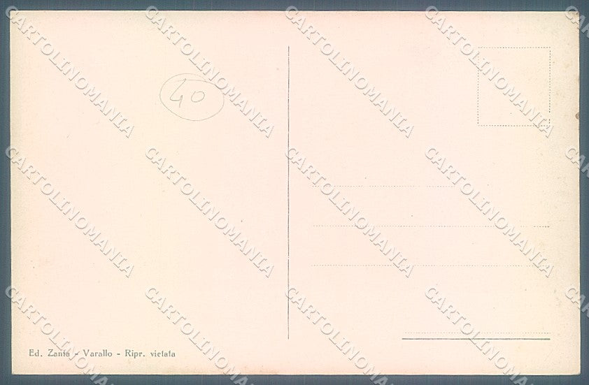 Vercelli Breia Breja cartolina JK4945 – retro