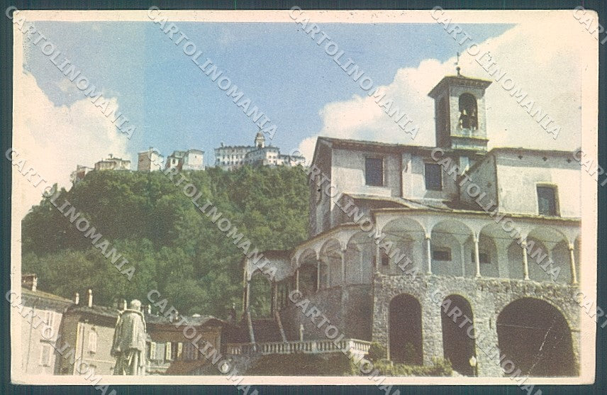 Vercelli Varallo Sesia Sacro Monte PIEGA cartolina JK4948 – fronte