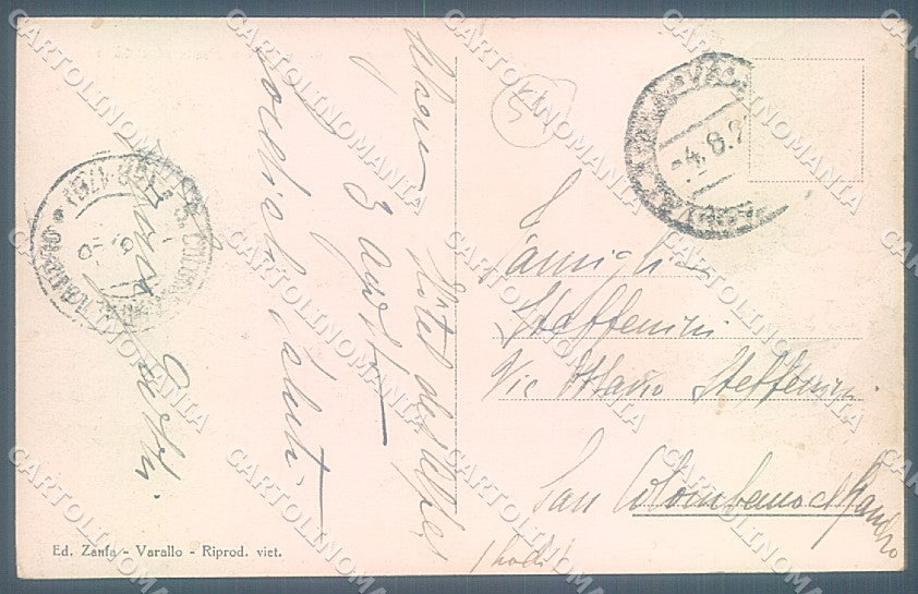 Vercelli Alagna Valsesia Monte Rosa cartolina JK4949 – retro