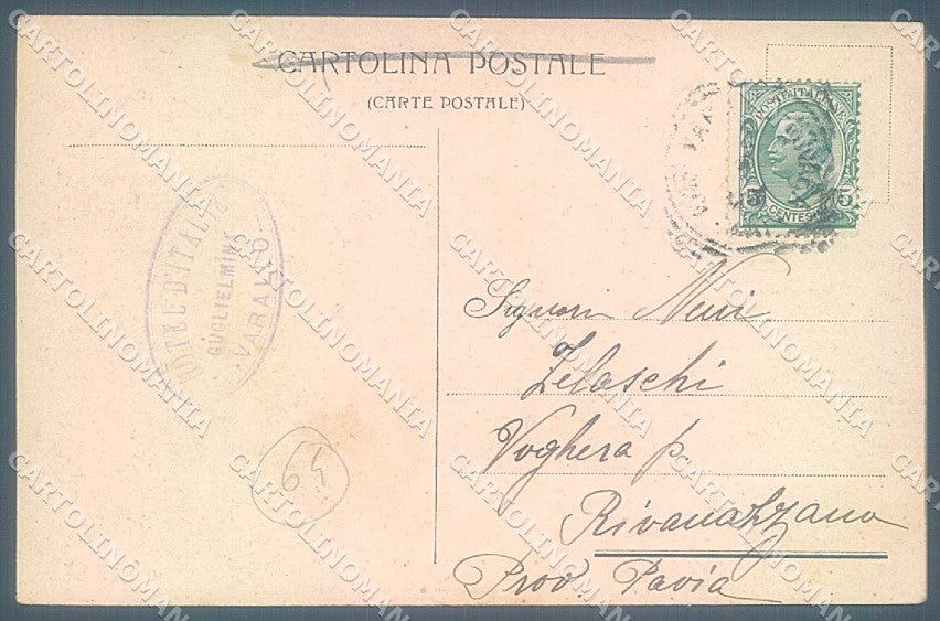 Vercelli Varallo Sesia cartolina JK4951 – retro
