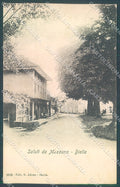 Biella Muzzano saluti da STRAPPO PIEGHINE cartolina JK4952 – fronte