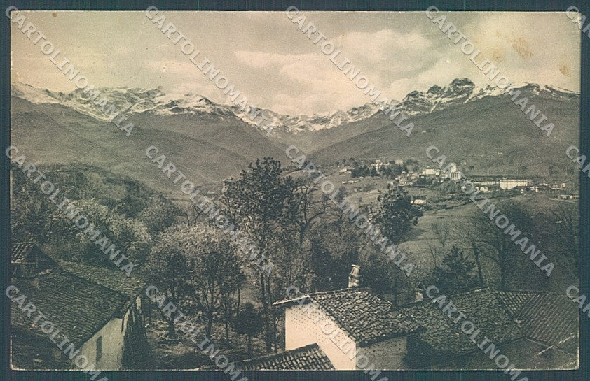 Biella Muzzano Scuola Apostolica PIEGA ANGOLO cartolina JK4954 – fronte