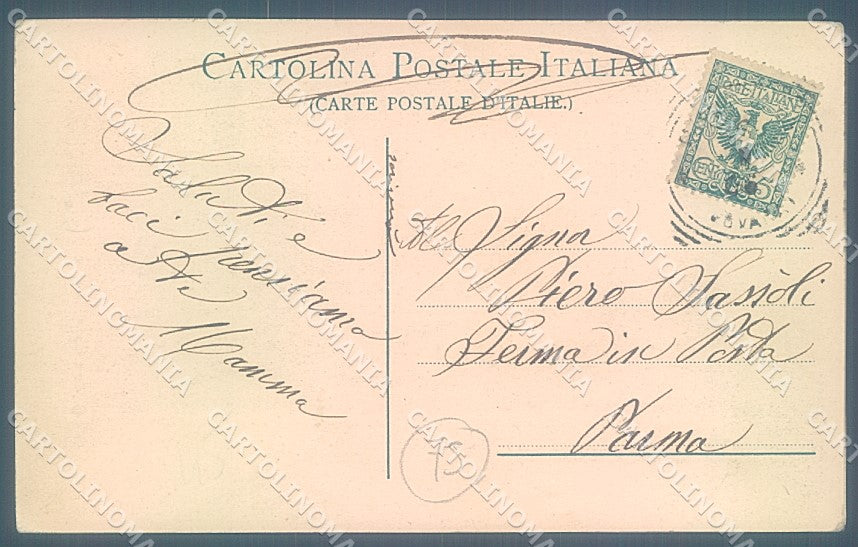 Biella Pollone Corso Umberto cartolina JK4956 – retro