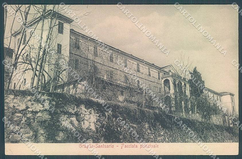 Biella Graglia Santuario Facciata Principale cartolina JK4960 – fronte