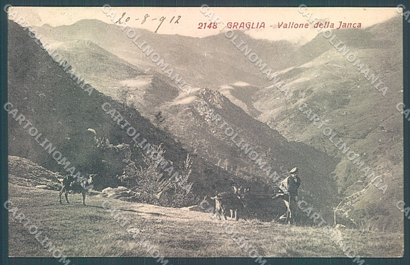 Biella Graglia Vallone della Janca cartolina JK4961 – fronte