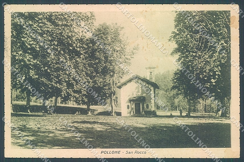 Biella Pollone Chiesetta San Rocco cartolina JK4962 – fronte