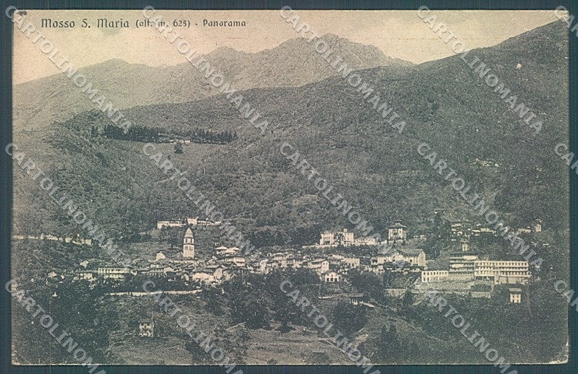Biella Mosso Santa Maria cartolina JK4975 – fronte