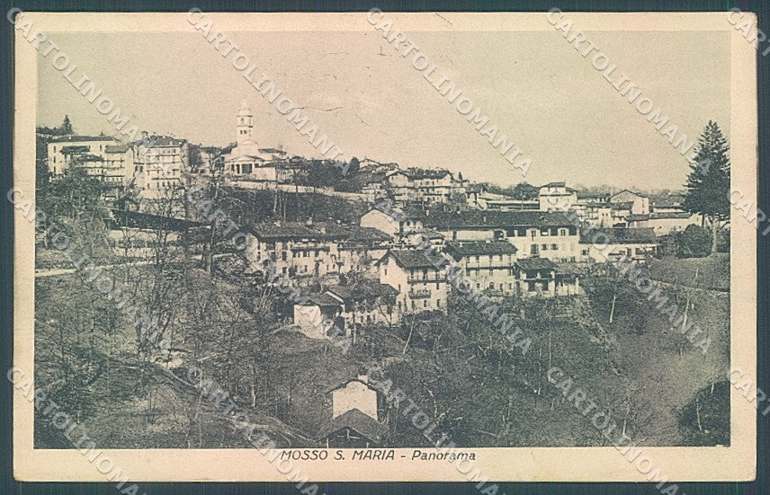 Biella Mosso Santa Maria cartolina JK4976 – fronte