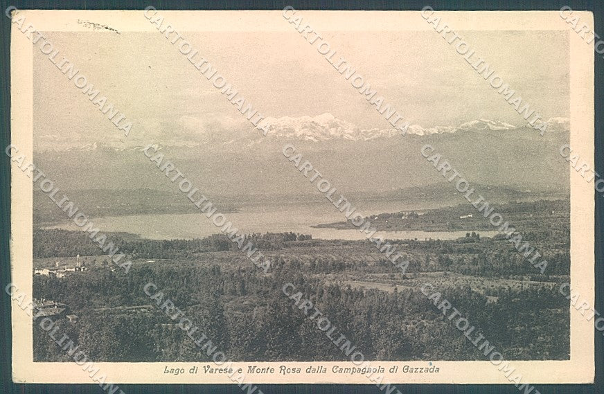 Varese Gazzada Monte Rosa Brunner 70-24 cartolina JK4986 – fronte